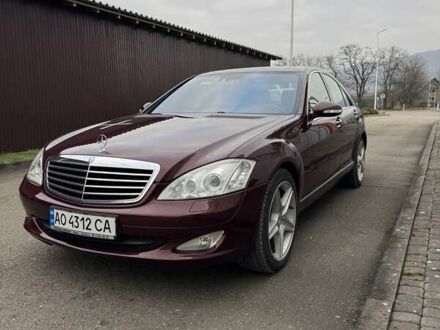 Мерседес С Клас 2007 у Виноградове на Automoto.ua Червоний Мерседес С Клас, об'ємом двигуна 2.99 л та пробігом 278 тис. км за 14000 $, фото 1 на Automoto.ua