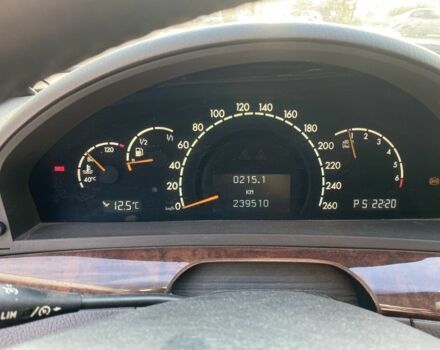 Сірий Мерседес С Клас, об'ємом двигуна 3.2 л та пробігом 239 тис. км за 4000 $, фото 6 на Automoto.ua