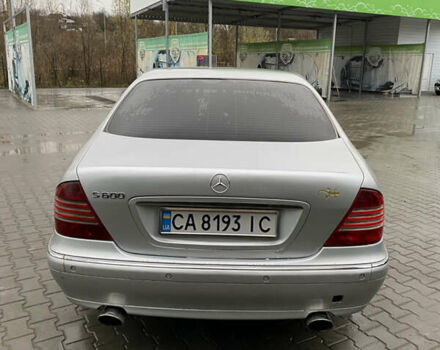 Сірий Мерседес С Клас, об'ємом двигуна 3.2 л та пробігом 348 тис. км за 3500 $, фото 5 на Automoto.ua