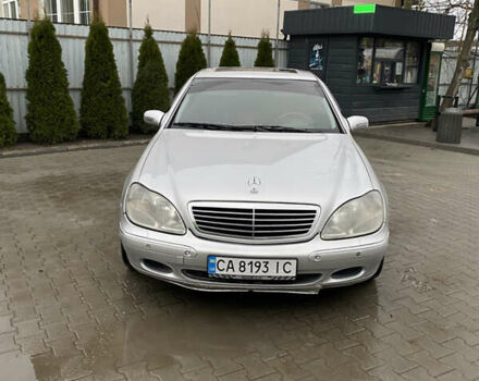 Сірий Мерседес С Клас, об'ємом двигуна 3.2 л та пробігом 348 тис. км за 3500 $, фото 2 на Automoto.ua