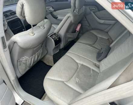 Сірий Мерседес С Клас, об'ємом двигуна 4.3 л та пробігом 373 тис. км за 4450 $, фото 10 на Automoto.ua