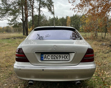 Сірий Мерседес С Клас, об'ємом двигуна 4.3 л та пробігом 373 тис. км за 4450 $, фото 2 на Automoto.ua