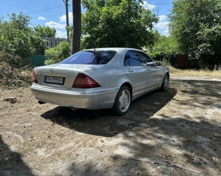 Серый Мерседес С Класс, объемом двигателя 5 л и пробегом 280 тыс. км за 4799 $, фото 16 на Automoto.ua