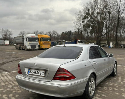 Сірий Мерседес С Клас, об'ємом двигуна 3.2 л та пробігом 498 тис. км за 3666 $, фото 10 на Automoto.ua