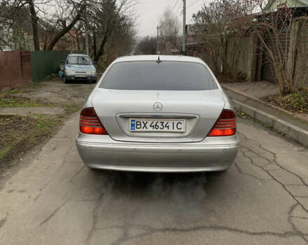 Серый Мерседес С Класс, объемом двигателя 3.2 л и пробегом 3 тыс. км за 3600 $, фото 5 на Automoto.ua