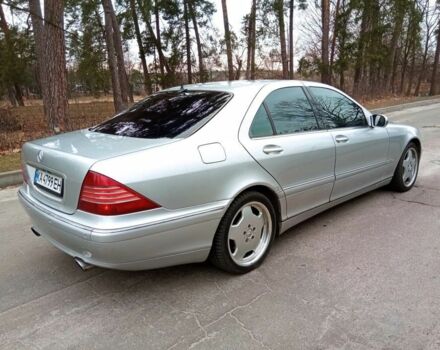 Серый Мерседес С Класс, объемом двигателя 5 л и пробегом 280 тыс. км за 4799 $, фото 11 на Automoto.ua