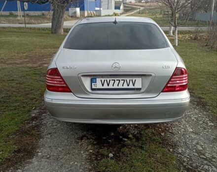 Сірий Мерседес С Клас, об'ємом двигуна 3.2 л та пробігом 350 тис. км за 4500 $, фото 20 на Automoto.ua