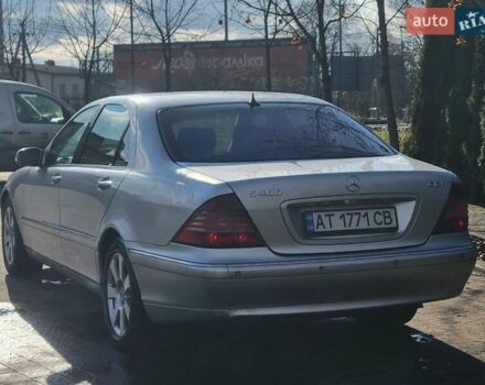 Сірий Мерседес С Клас, об'ємом двигуна 3.2 л та пробігом 300 тис. км за 4300 $, фото 7 на Automoto.ua