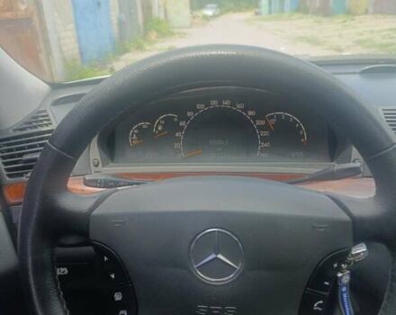 Мерседес С Клас 2001 у Кам'янське (Дніпродзержинськ) на Automoto.ua Сірий Мерседес С Клас, об'ємом двигуна 5 л та пробігом 300 тис. км за 6500 $, фото 7 на Automoto.ua