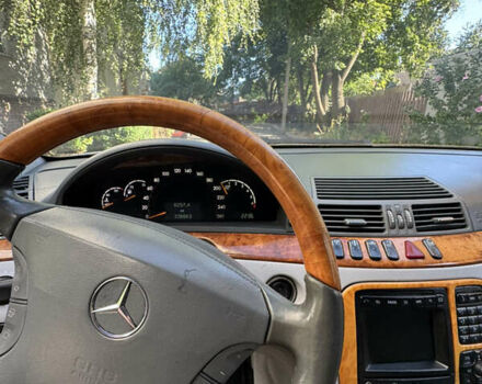 Сірий Мерседес С Клас, об'ємом двигуна 5 л та пробігом 380 тис. км за 3450 $, фото 9 на Automoto.ua