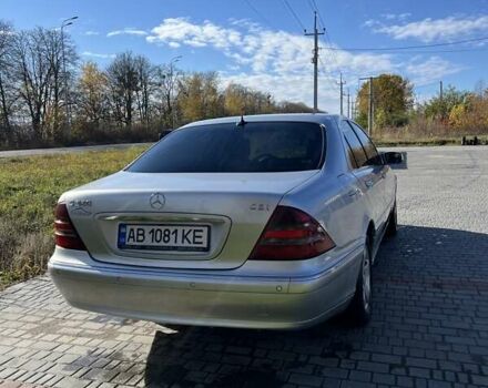 Сірий Мерседес С Клас, об'ємом двигуна 3.22 л та пробігом 330 тис. км за 5700 $, фото 4 на Automoto.ua