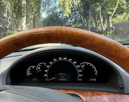 Сірий Мерседес С Клас, об'ємом двигуна 5 л та пробігом 380 тис. км за 3450 $, фото 8 на Automoto.ua
