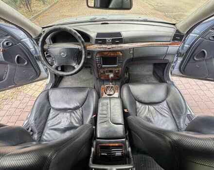Сірий Мерседес С Клас, об'ємом двигуна 5 л та пробігом 270 тис. км за 5999 $, фото 19 на Automoto.ua