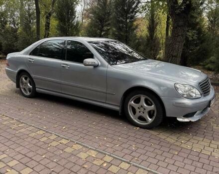 Сірий Мерседес С Клас, об'ємом двигуна 5 л та пробігом 270 тис. км за 6599 $, фото 9 на Automoto.ua