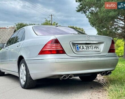 Серый Мерседес С Класс, объемом двигателя 3.2 л и пробегом 350 тыс. км за 7500 $, фото 4 на Automoto.ua