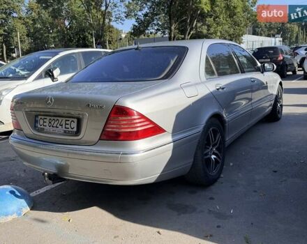 Мерседес С Класс 2004 в Черновцах на Automoto.ua Серый Мерседес С Класс, объемом двигателя 5 л и пробегом 298 тыс. км за 6800 $, фото 8 на Automoto.ua