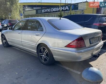 Мерседес С Класс 2004 в Черновцах на Automoto.ua Серый Мерседес С Класс, объемом двигателя 5 л и пробегом 298 тыс. км за 6800 $, фото 5 на Automoto.ua