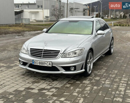 Сірий Мерседес С Клас, об'ємом двигуна 3.5 л та пробігом 191 тис. км за 12200 $, фото 5 на Automoto.ua