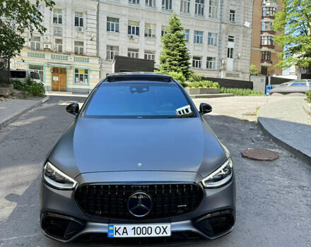 Мерседес С Клас 2021 у Києві на Automoto.ua Сірий Мерседес С Клас, об'ємом двигуна 3.98 л та пробігом 18 тис. км за 111111 $, фото 1 на Automoto.ua