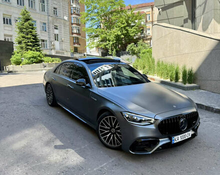 Мерседес С Клас 2021 у Києві на Automoto.ua Сірий Мерседес С Клас, об'ємом двигуна 3.98 л та пробігом 18 тис. км за 111111 $, фото 4 на Automoto.ua