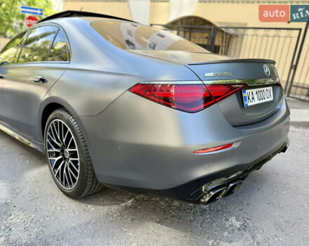 Мерседес С Клас 2021 у Києві на Automoto.ua Сірий Мерседес С Клас, об'ємом двигуна 3.98 л та пробігом 18 тис. км за 111111 $, фото 14 на Automoto.ua