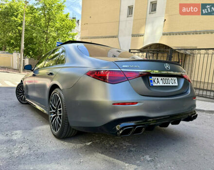 Мерседес С Клас 2021 у Києві на Automoto.ua Сірий Мерседес С Клас, об'ємом двигуна 3.98 л та пробігом 18 тис. км за 111111 $, фото 8 на Automoto.ua