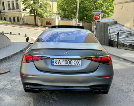 Мерседес С Клас 2021 у Києві на Automoto.ua Сірий Мерседес С Клас, об'ємом двигуна 3.98 л та пробігом 18 тис. км за 111111 $, фото 10 на Automoto.ua