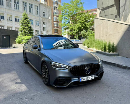 Мерседес С Клас 2021 у Києві на Automoto.ua Сірий Мерседес С Клас, об'ємом двигуна 3.98 л та пробігом 18 тис. км за 111111 $, фото 3 на Automoto.ua