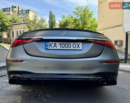 Мерседес С Клас 2021 у Києві на Automoto.ua Сірий Мерседес С Клас, об'ємом двигуна 3.98 л та пробігом 18 тис. км за 111111 $, фото 9 на Automoto.ua