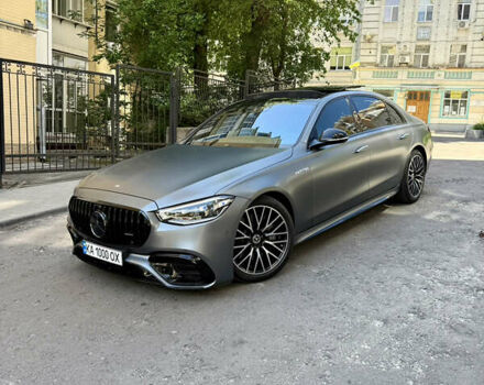 Мерседес С Клас 2021 у Києві на Automoto.ua Сірий Мерседес С Клас, об'ємом двигуна 3.98 л та пробігом 18 тис. км за 111111 $, фото 11 на Automoto.ua