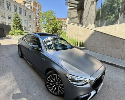 Мерседес С Клас 2021 у Києві на Automoto.ua Сірий Мерседес С Клас, об'ємом двигуна 3.98 л та пробігом 18 тис. км за 111111 $, фото 5 на Automoto.ua