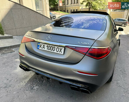 Мерседес С Клас 2021 у Києві на Automoto.ua Сірий Мерседес С Клас, об'ємом двигуна 3.98 л та пробігом 18 тис. км за 111111 $, фото 6 на Automoto.ua