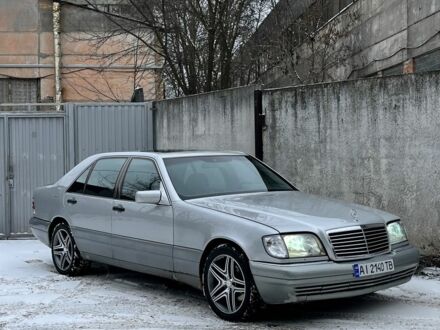 Сірий Мерседес С Клас, об'ємом двигуна 4.2 л та пробігом 196 тис. км за 8000 $, фото 1 на Automoto.ua
