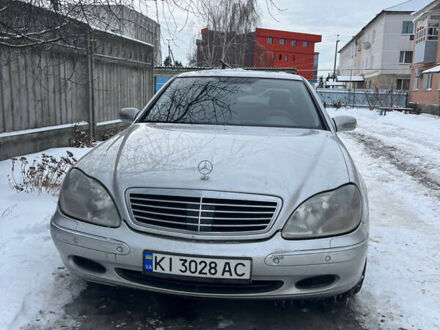 Сірий Мерседес С Клас, об'ємом двигуна 6 л та пробігом 222 тис. км за 5000 $, фото 1 на Automoto.ua