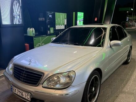 Сірий Мерседес С Клас, об'ємом двигуна 4.3 л та пробігом 350 тис. км за 6200 $, фото 1 на Automoto.ua