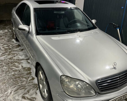 Серый Мерседес С Класс, объемом двигателя 3.2 л и пробегом 3 тыс. км за 3600 $, фото 1 на Automoto.ua