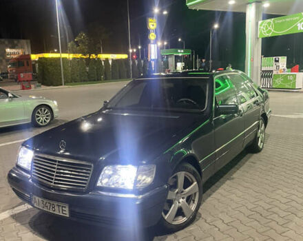 Синій Мерседес С Клас, об'ємом двигуна 3.2 л та пробігом 300 тис. км за 8500 $, фото 4 на Automoto.ua