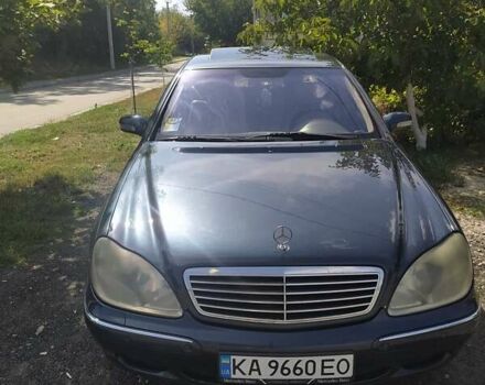 Синий Мерседес С Класс, объемом двигателя 3.2 л и пробегом 273 тыс. км за 6300 $, фото 2 на Automoto.ua