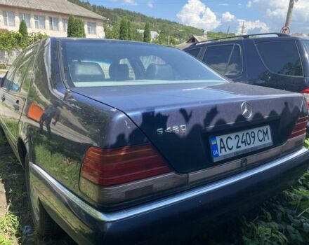 Синій Мерседес С Клас, об'ємом двигуна 4.2 л та пробігом 300 тис. км за 6200 $, фото 2 на Automoto.ua