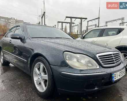 Синій Мерседес С Клас, об'ємом двигуна 3.22 л та пробігом 340 тис. км за 6500 $, фото 1 на Automoto.ua