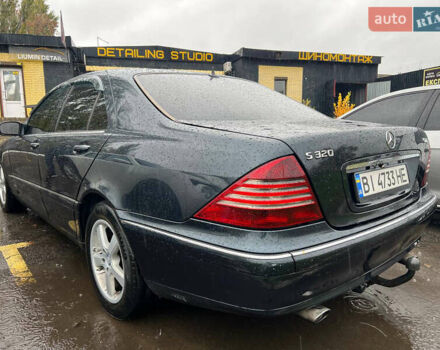 Синій Мерседес С Клас, об'ємом двигуна 3.22 л та пробігом 340 тис. км за 6500 $, фото 3 на Automoto.ua