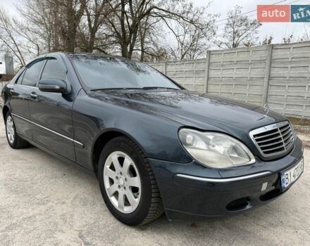Синий Мерседес С Класс, объемом двигателя 3.22 л и пробегом 340 тыс. км за 5600 $, фото 13 на Automoto.ua