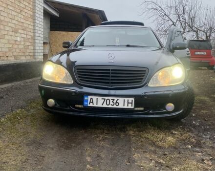 Синій Мерседес С Клас, об'ємом двигуна 5 л та пробігом 443 тис. км за 4500 $, фото 3 на Automoto.ua