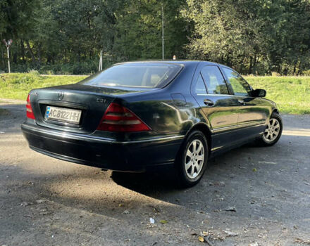 Синий Мерседес С Класс, объемом двигателя 3.22 л и пробегом 349 тыс. км за 5900 $, фото 2 на Automoto.ua