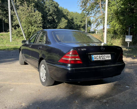 Синий Мерседес С Класс, объемом двигателя 3.22 л и пробегом 349 тыс. км за 5900 $, фото 3 на Automoto.ua