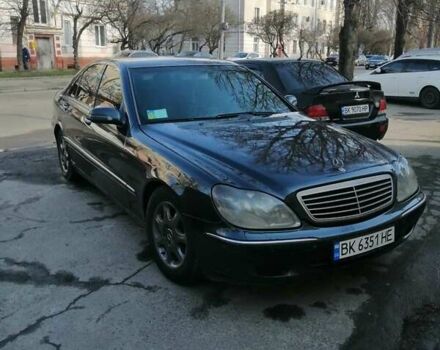 Синий Мерседес С Класс, объемом двигателя 3.2 л и пробегом 365 тыс. км за 5000 $, фото 5 на Automoto.ua