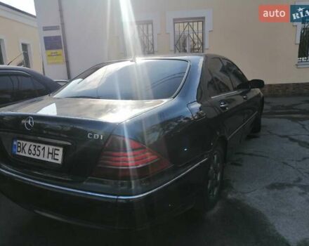 Синий Мерседес С Класс, объемом двигателя 3.2 л и пробегом 365 тыс. км за 5000 $, фото 4 на Automoto.ua