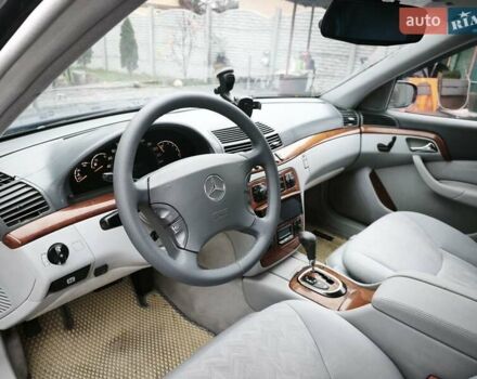 Синій Мерседес С Клас, об'ємом двигуна 3.2 л та пробігом 360 тис. км за 5800 $, фото 13 на Automoto.ua