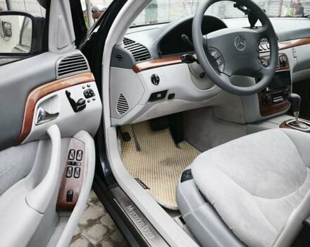 Синій Мерседес С Клас, об'ємом двигуна 3.2 л та пробігом 360 тис. км за 5800 $, фото 14 на Automoto.ua