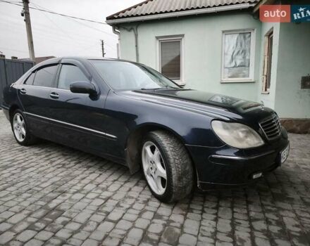 Синій Мерседес С Клас, об'ємом двигуна 3.2 л та пробігом 360 тис. км за 5800 $, фото 9 на Automoto.ua